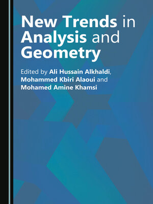 cover image of New Trends in Analysis and Geometry